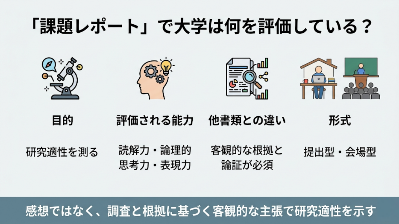 総合型選抜（旧AO入試）の課題レポートとは？