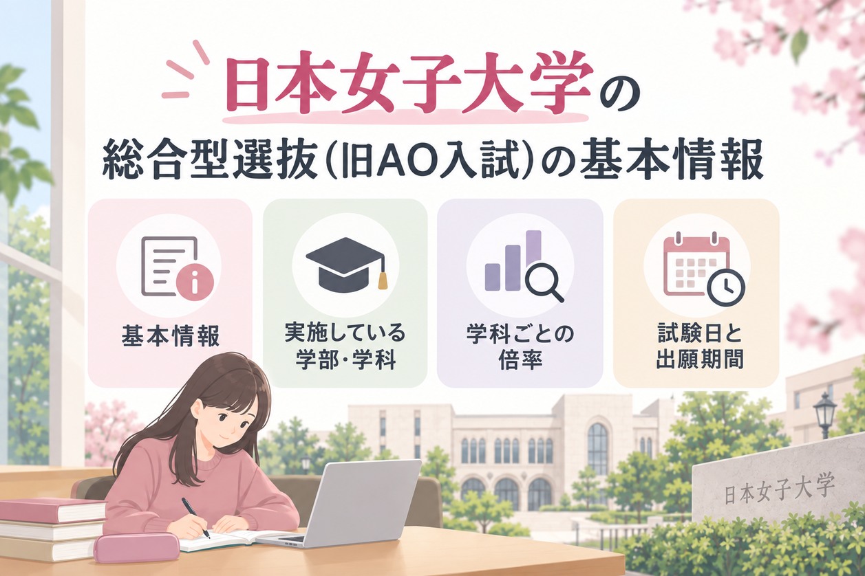 日本女子大学の総合型選抜（旧AO入試）の基本情報