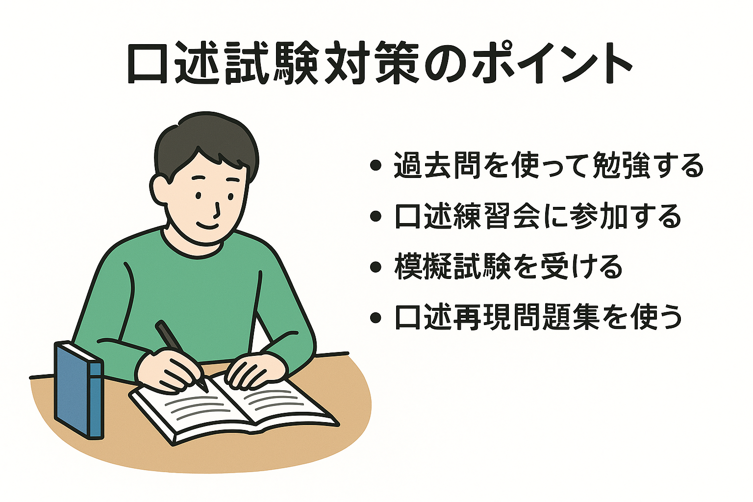 弁理士試験 口述試験対策のポイント