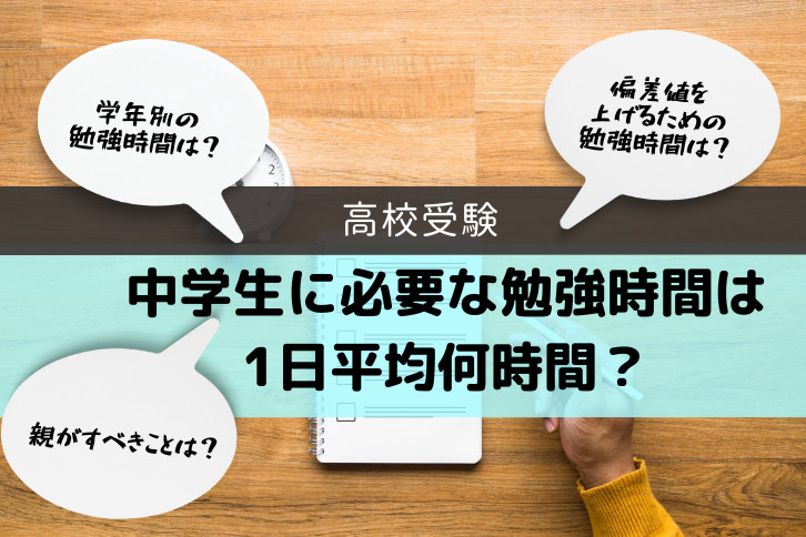 中学生　勉強時間