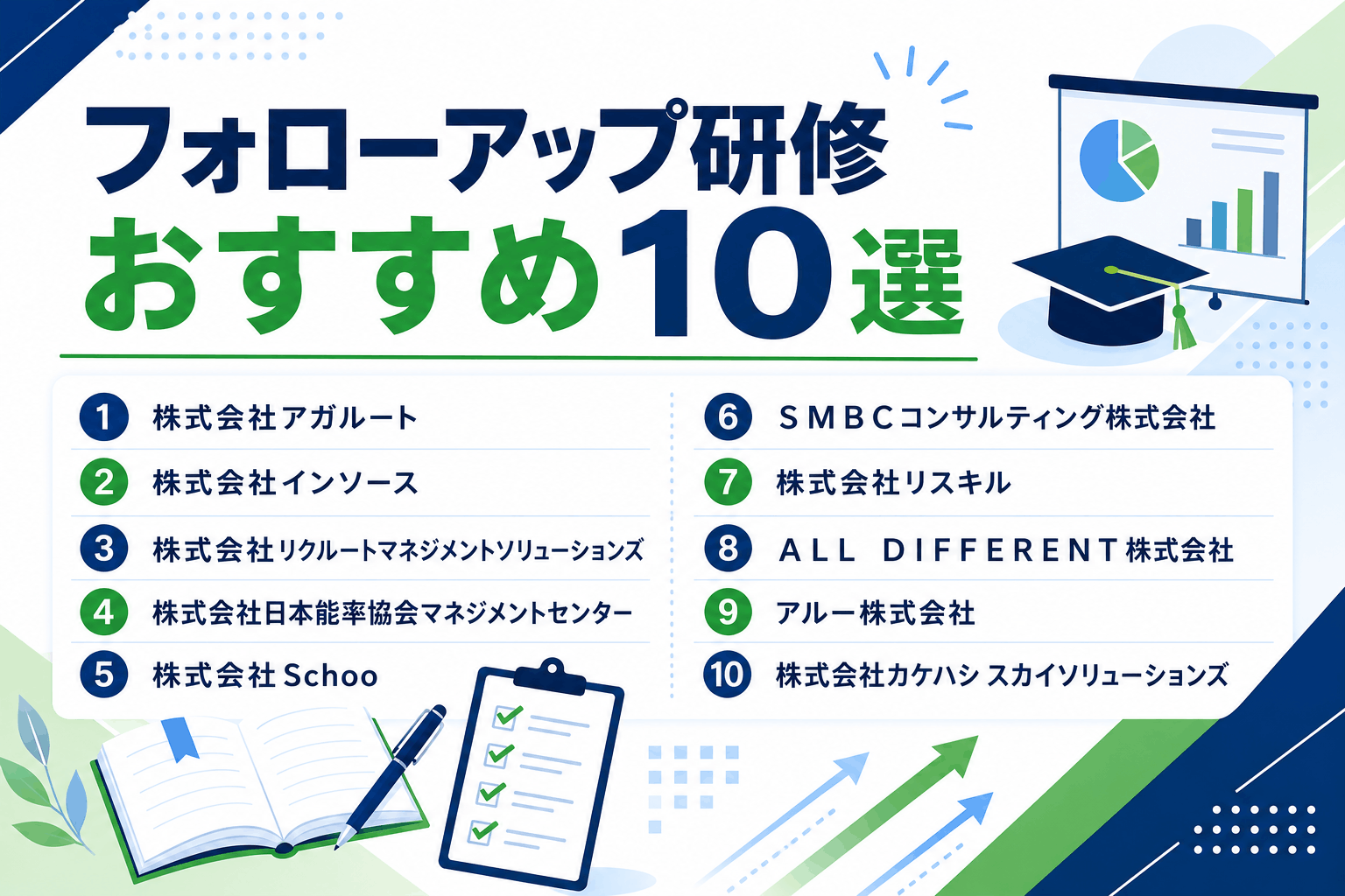 フォローアップ研修おすすめ10選