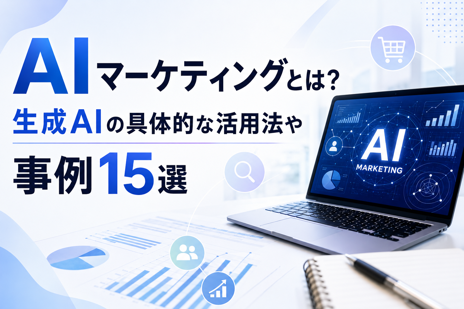 AIマーケティングとは？生成AIの具体的な活用法や事例15選