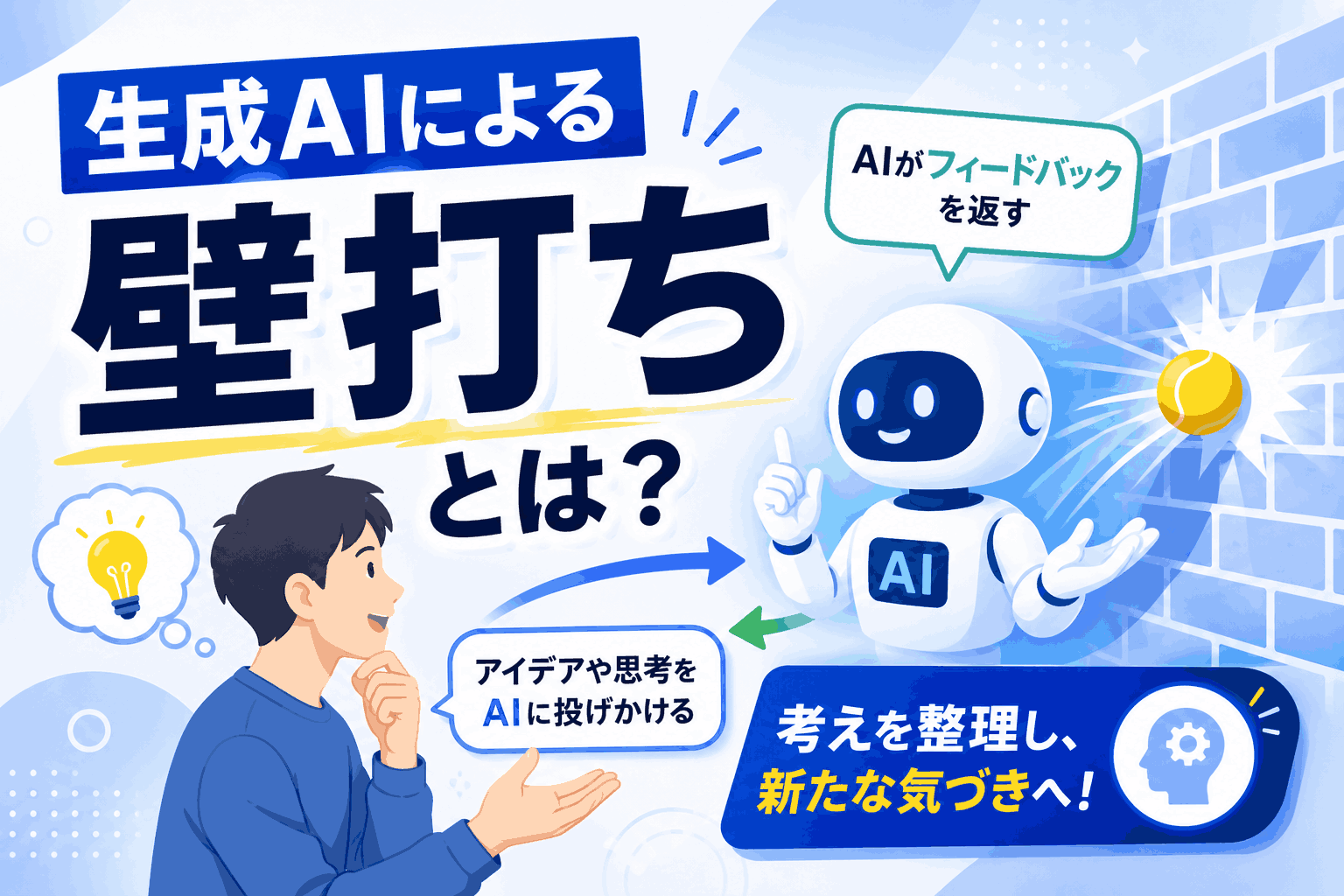 生成AIによる壁打ちとは？