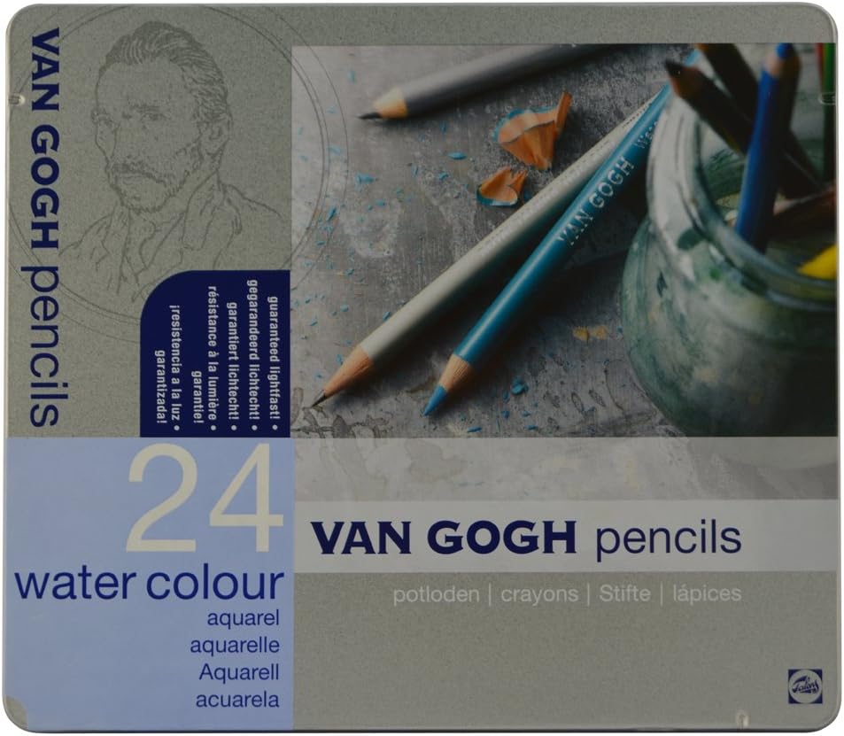 ヴァンゴッホ 水彩色鉛筆 24色
