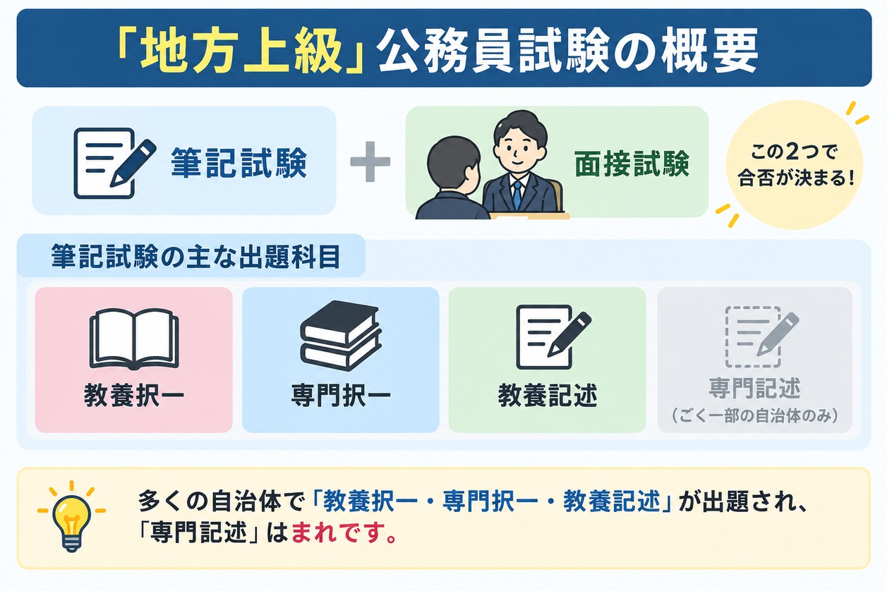 「地方上級」公務員試験の概要