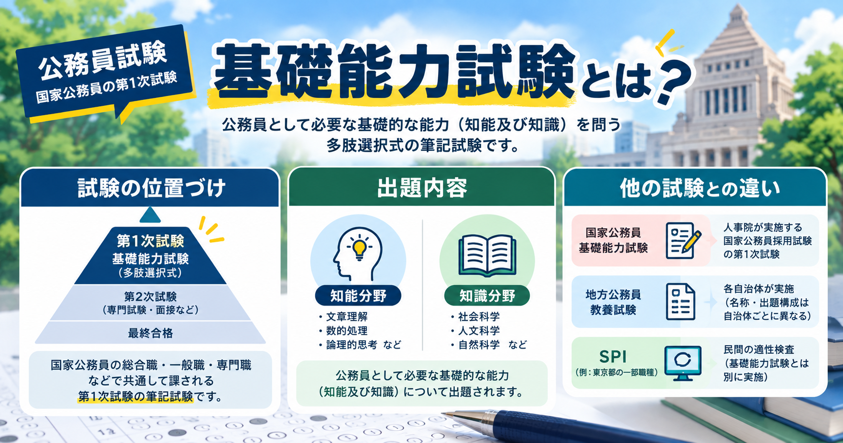 基礎能力試験とは？