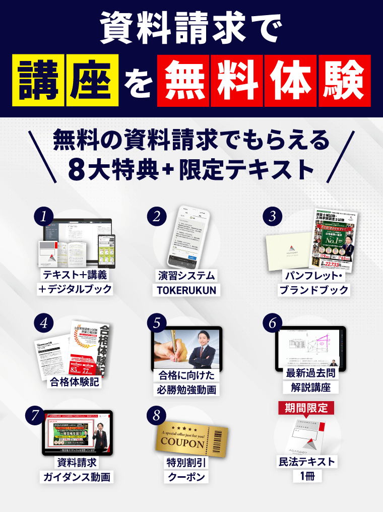 アガルート　土地家屋調査士試験2025年度 実践答練 解説冊子 第1回〜第3回 土地家屋調査士試験｜【2025年合格目標】直前記述答練 | アガ